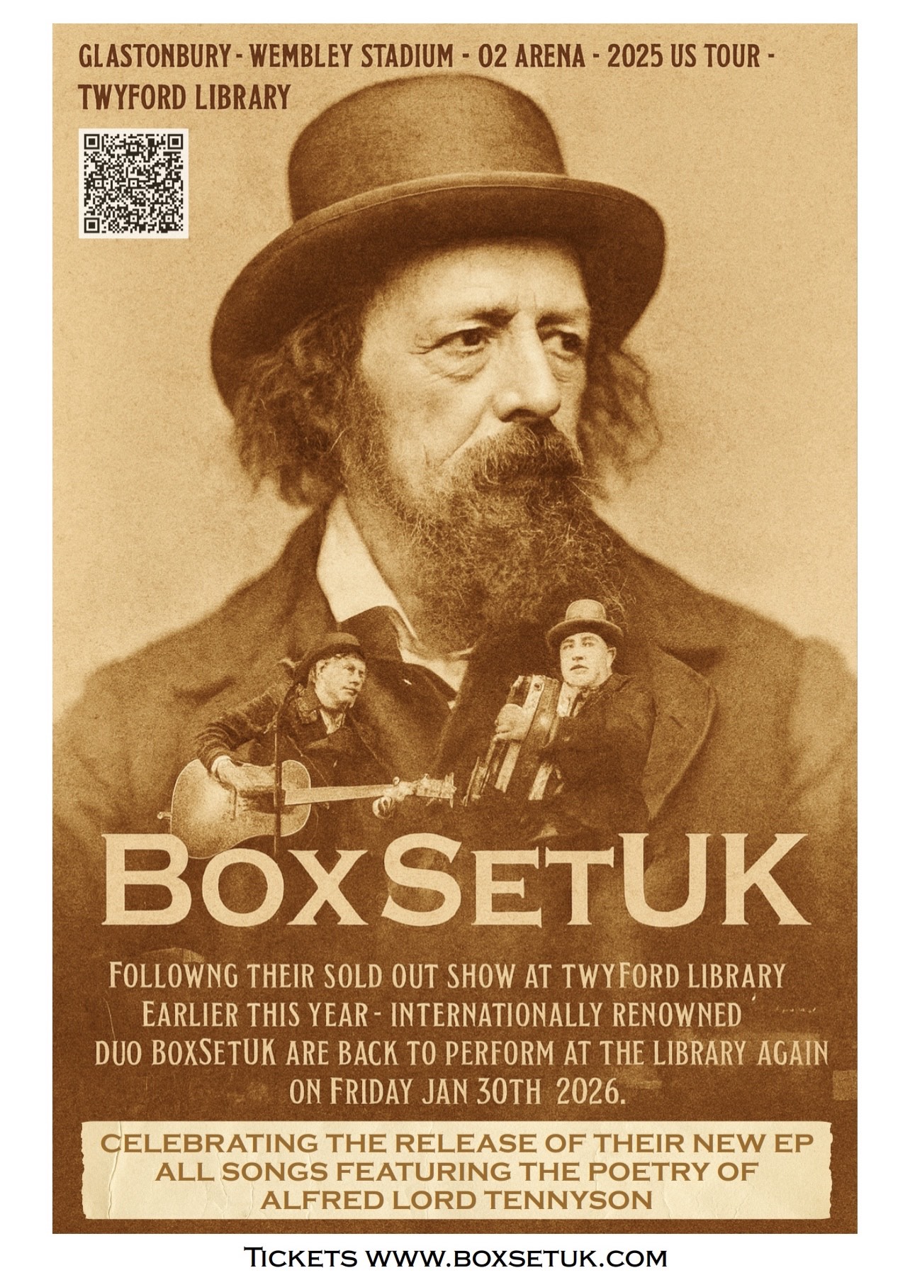 BoxSetUK EP launch at Twyford Library, 30 January 2026