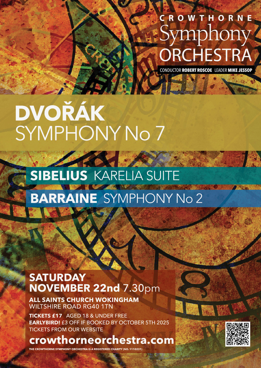 Crowthorne Symphony Orchestra autumn concert 2025