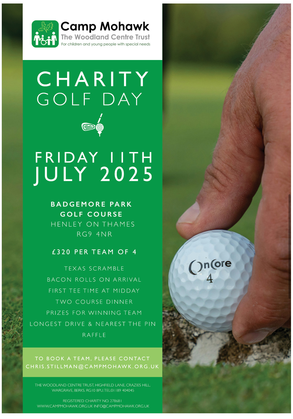 Camp Mohawk Charity Golf Day 2025