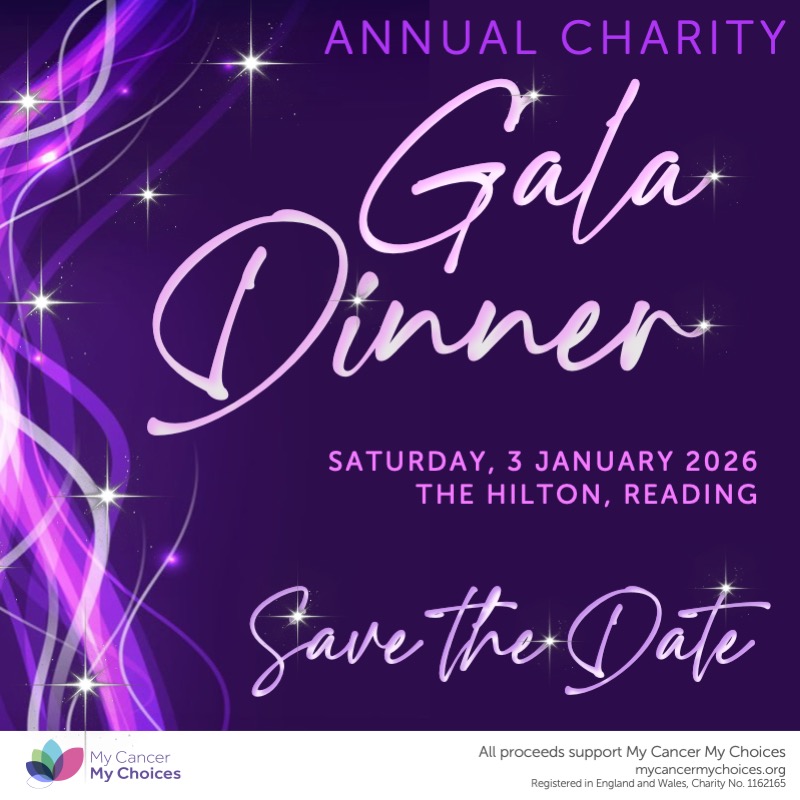 My Cancer My Choices Gala Dinner 3 January 2026