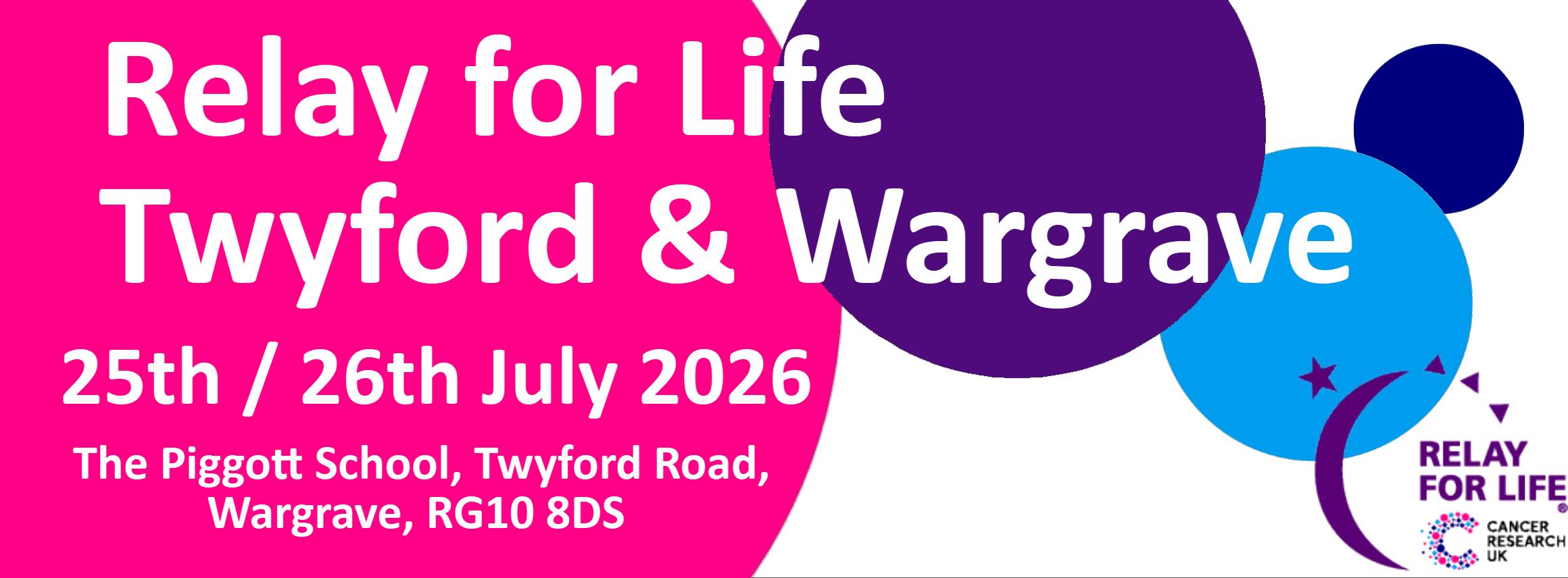 Relay for Life Twyford and Wargrave 2026
