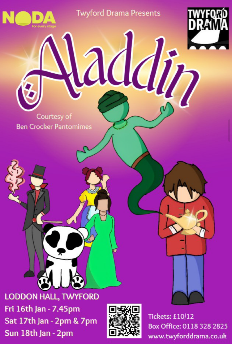 Twyford Drama - Aladdin pantomime, January 2026