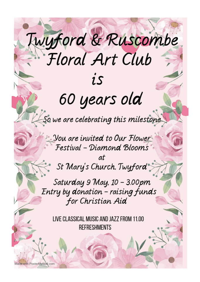 Twyford Floral Art Club Flower Festival 2026