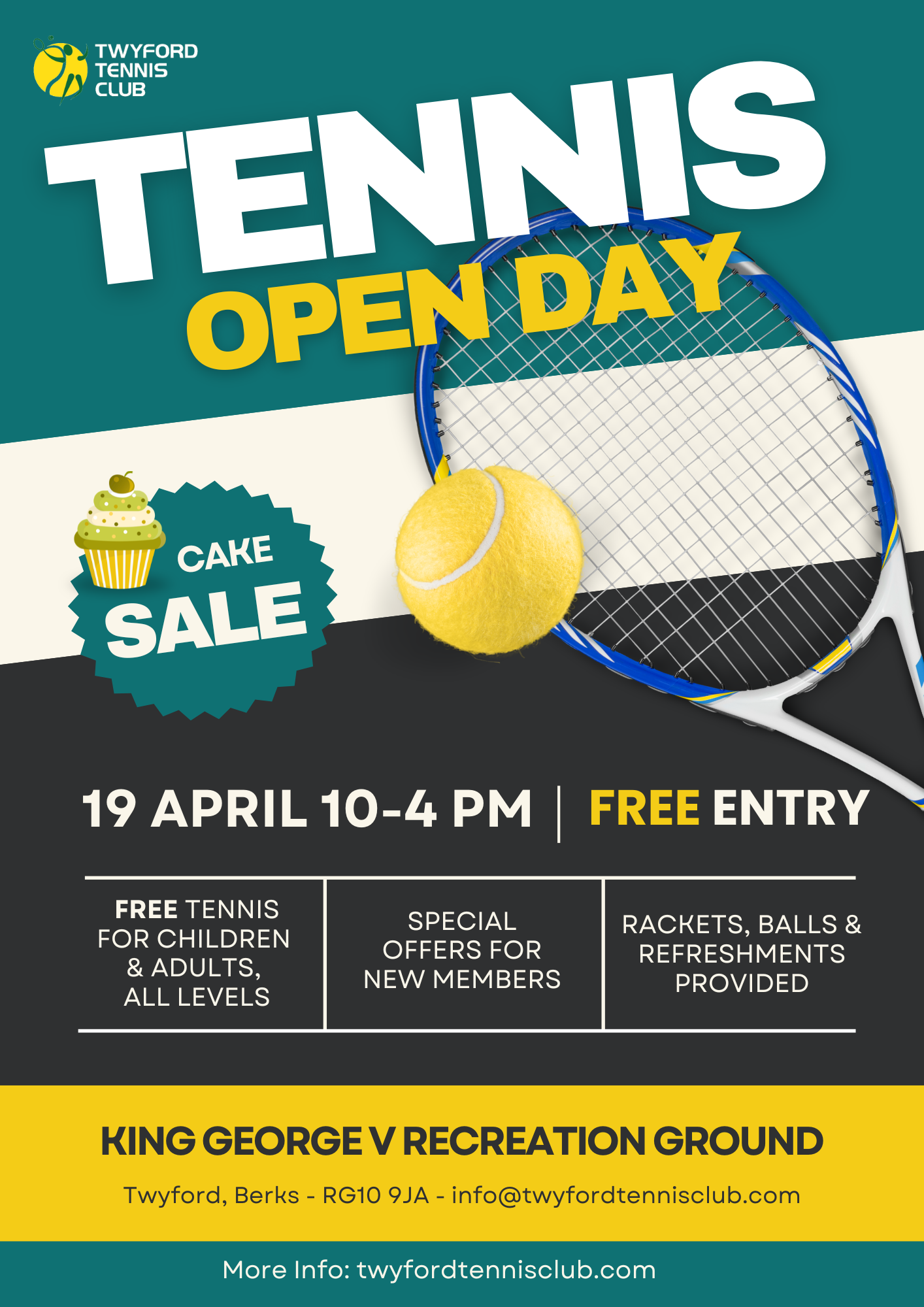 Twyford Tennis Club Open Day 2026