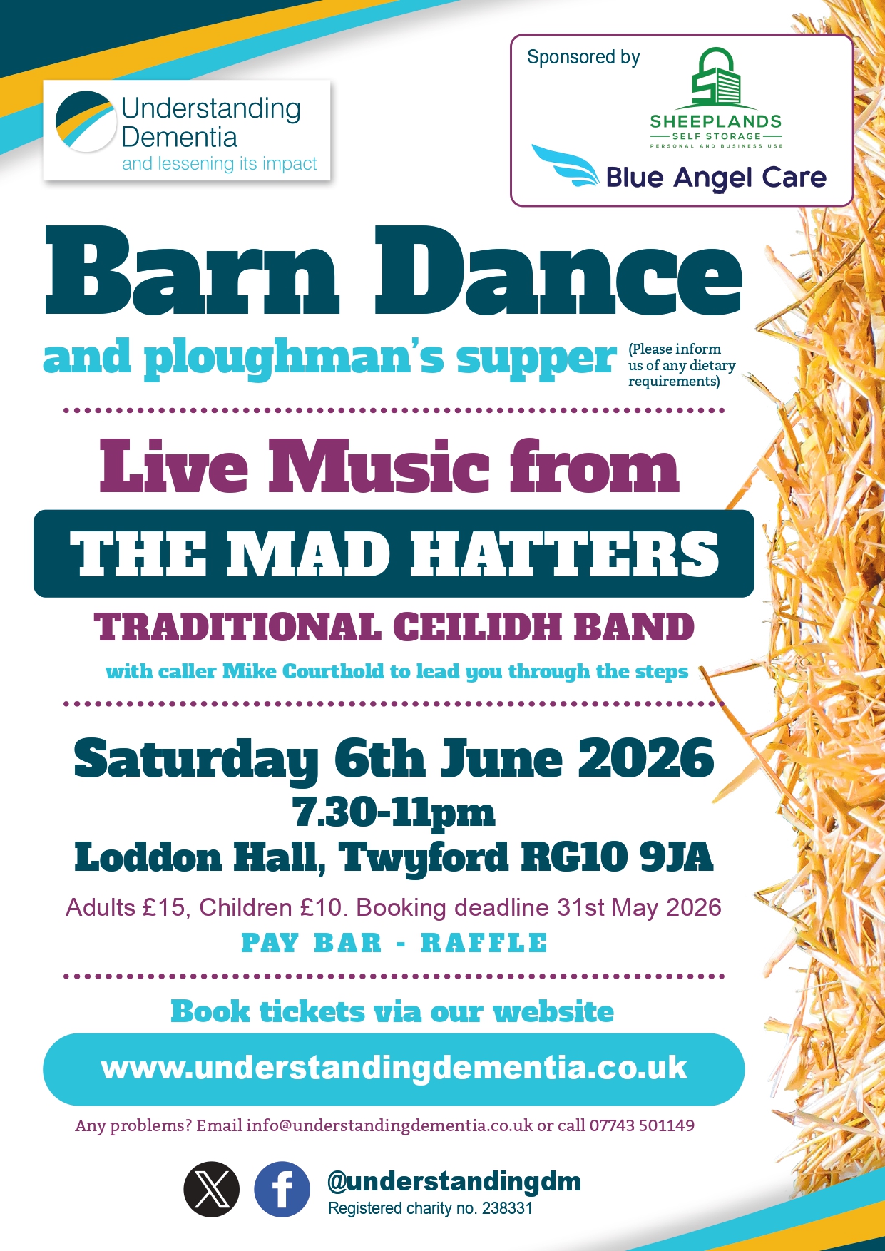 Understanding Dementia Barn Dance 2026