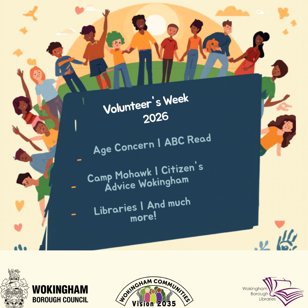 Wokingham Volunteers Week - Twyford Library event 5 June 2026